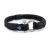 Maritimes Armband aus Segeltau