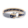 Maritimes Armband aus Segeltau