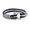 Maritimes Armband aus Segeltau