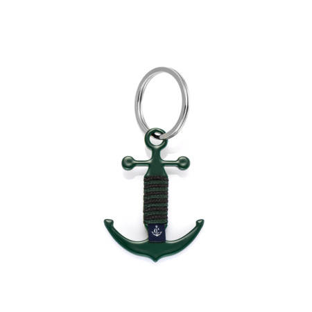 Schlüsselanhänger aus Edelstahl, mit nautischem Motiv, handgemacht CNK #8135
