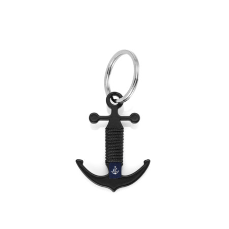 Schlüsselanhänger aus Edelstahl, mit nautischem Motiv, handgemacht CNK #8140
