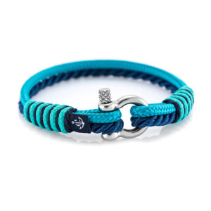 Maritimes Armband aus Segeltau