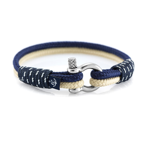 Maritimes Armband aus Segeltau