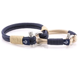 2Er Set Maritime Partnerarmbänder