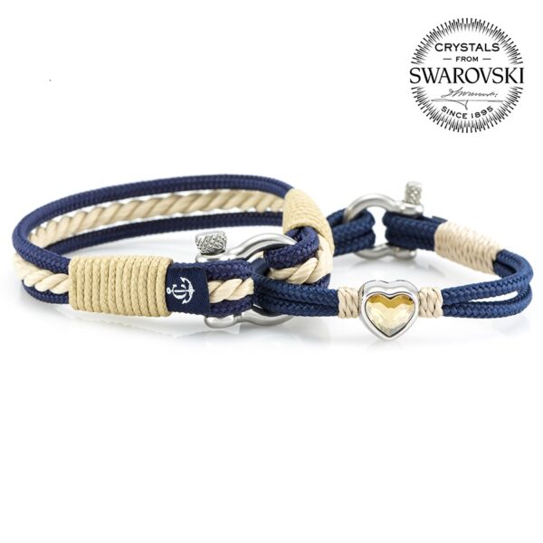 2Er Set Maritime Partnerarmbänder