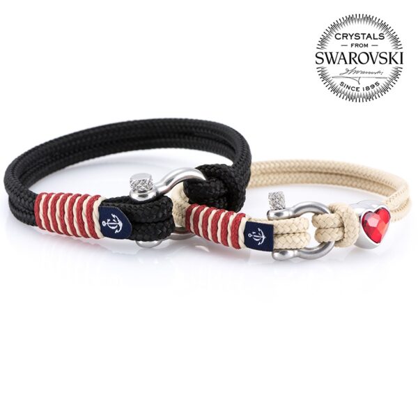 2Er Set Maritime Partnerarmbänder
