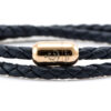 Maritimes Armband aus Leder, handgemacht, für Damen und Herren, mit Magnetverschluss aus Edelstahl CNJ #10038