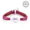Maritimes Armband aus Segeltau