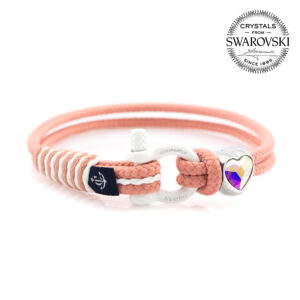 Maritimes Armband aus Segeltau