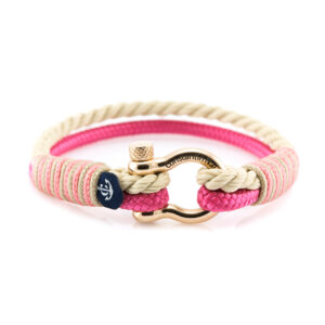 Maritimes Armband aus Segeltau