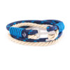 Maritimes Armband aus Segeltau