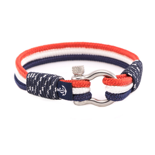Maritimes Armband aus Segeltau