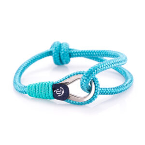 Maritimes Armband aus Segeltau