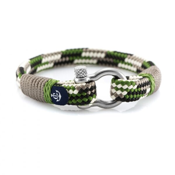 Maritimes Armband aus Segeltau