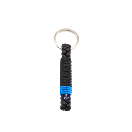 Schlüsselanhänger aus Leder, handgemacht mit Schlüsselring aus Edelstahl CNK #8119