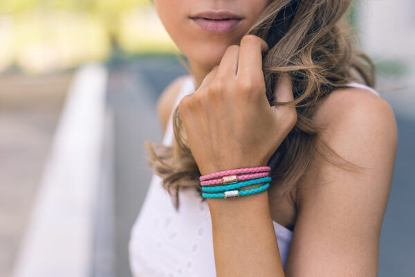 Maritimes Armband aus Leder, handgemacht, für Damen und Herren, mit Magnetverschluss aus Edelstahl CNJ #10041 – Bild 4