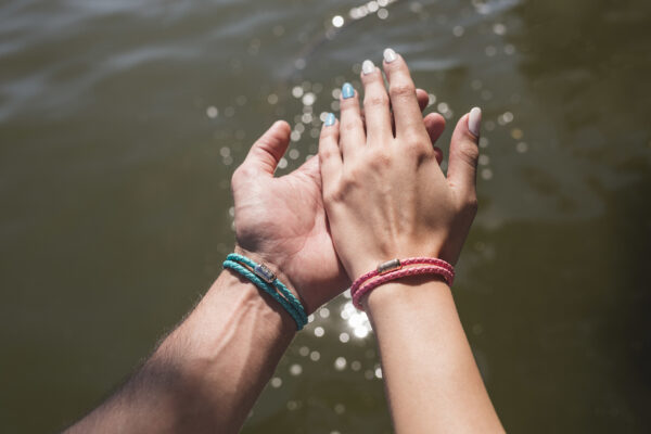 Maritimes Armband aus Leder, handgemacht, für Damen und Herren, mit Magnetverschluss aus Edelstahl CNJ #10041 – Bild 5