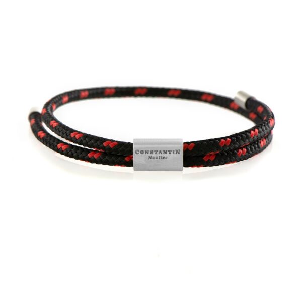 Maritimes Armband aus Segeltau, handgemacht, für Damen und Herren, Größenverstellbar CNR #19 – Bild 1