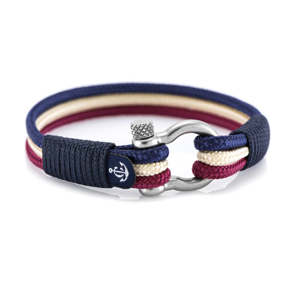 2er Set Maritime Partnerarmbänder aus Segeltau, Freundschaftsarmbänder, handgemacht, mit Edelstahl Verschluss und Swarovski Schmuckstein CND #50237135