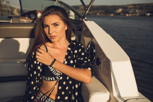 Maritimes Armband aus Segeltau, handgemacht, für Damen, mit Edelstahl Magnetverschluss und Swarovski Schmuckstein CNB#7164 – Bild 5
