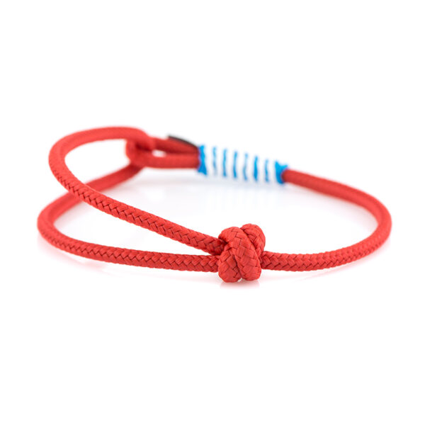 Maritimes Armband aus Segeltau, handgemacht, für Damen und Herren, verstellbar, CNB #77 – Bild 2