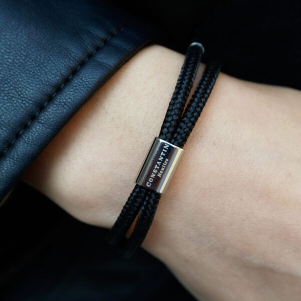 Maritimes Armband aus Segeltau, handgemacht, für Damen und Herren, Größenverstellbar CNR #1 – Bild 5