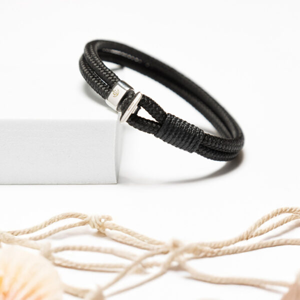 Maritimes Armband aus Segeltau, handgemacht, für Herren und Damen, Pulse - CNB #2200 – Bild 3