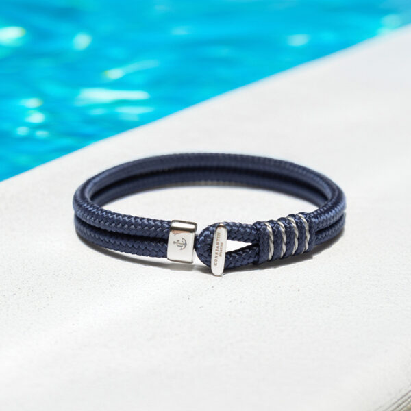 Maritimes Armband aus Segeltau, handgemacht, für Herren und Damen, Pulse - CNB #2201 – Bild 3
