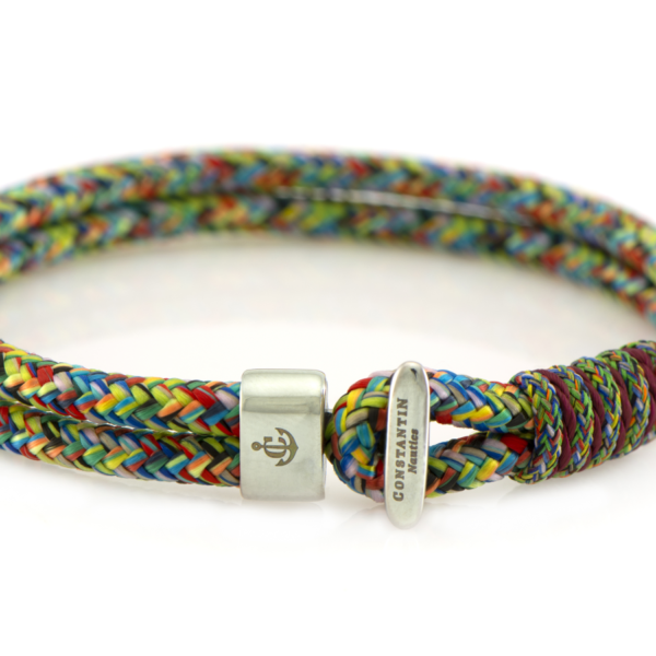 Maritimes Armband aus Segeltau, handgemacht, für Herren und Damen, Pulse - CNB #2207 – Bild 2