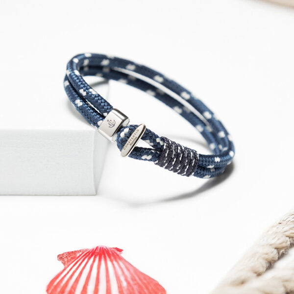 Maritimes Armband aus Segeltau, handgemacht, für Herren und Damen, Pulse - CNB #2208 – Bild 3
