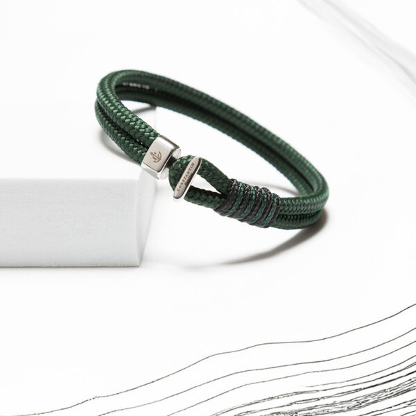Maritimes Armband aus Segeltau, handgemacht, für Herren und Damen, Pulse - CNB #2210 – Bild 3