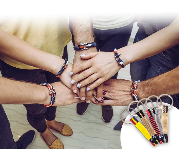 Geheimbox 5 x Armband + 5 x Schlüsselanhänger – Bild 1