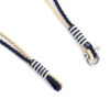Maritimes Armband aus Segeltau, handgemacht, für Herren, mit Edelstahl Schäkel-Verschluss 3mm CNB#9049 – Bild 2