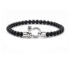Armband aus Halbedelsteinen GROUND mit Lavastein – CNE #06
