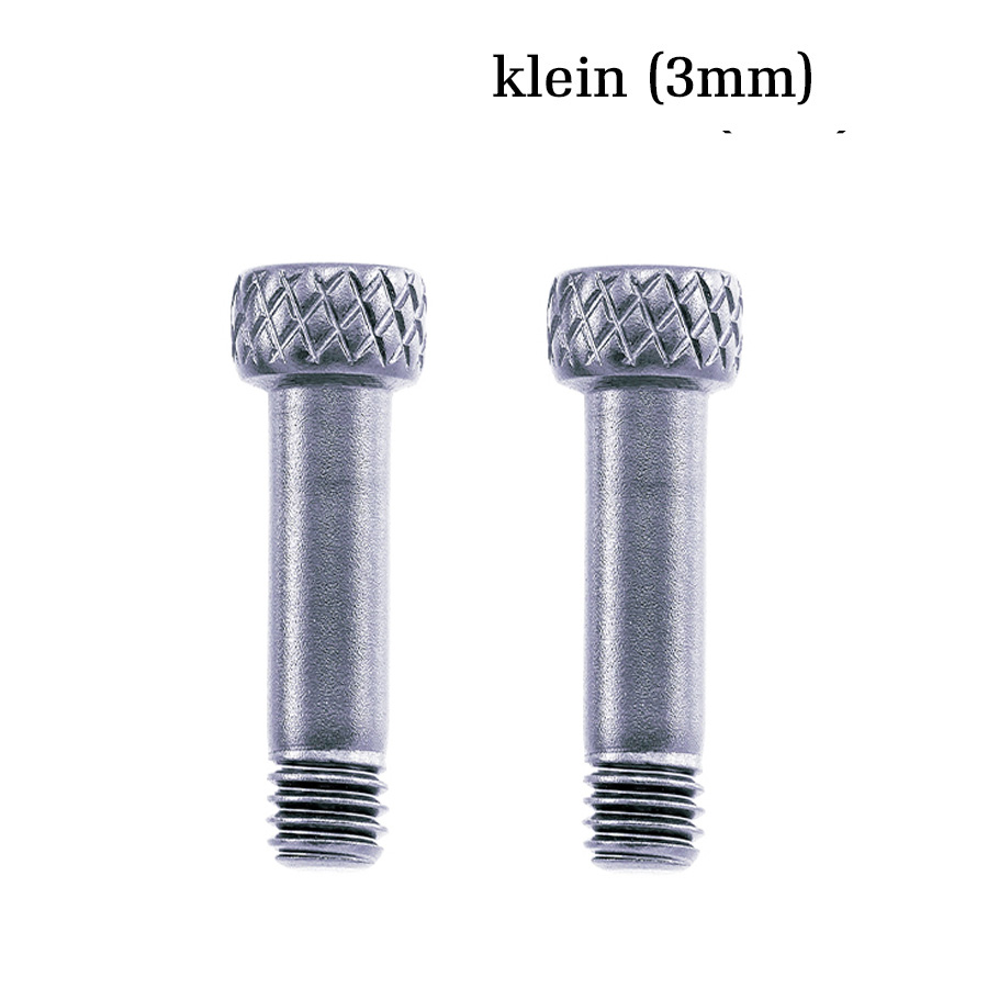 suruburimicisilvermat 2x kleine metal Schrauben aus Edelstahl, 3 mm – passend für alle Armbänder mit 3 mm Verschluss – Bild 1